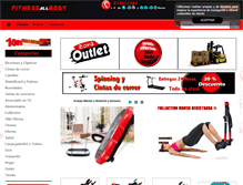 Tablet Screenshot of fitnessallbody.com